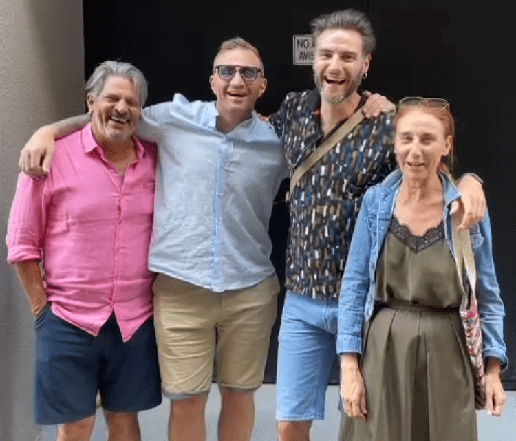 Ivan Benet, Michael John Treanor, Pedro ángel Roca y Mona Martínez